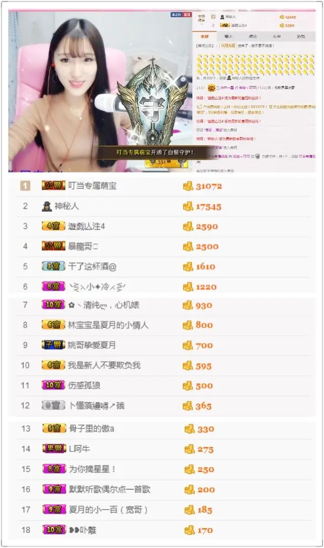 萌宝ッ可可的主播照片