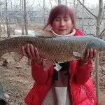 渔哥渔嫂捕鱼户外