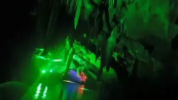 户外直播辽宁本溪水洞风景区游玩