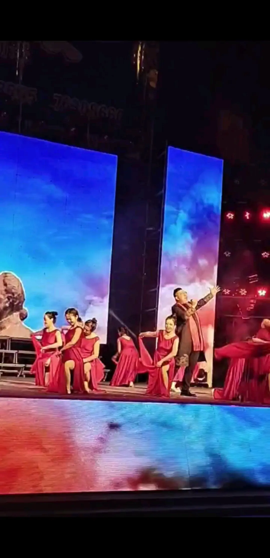 国庆演出，耽误了两天