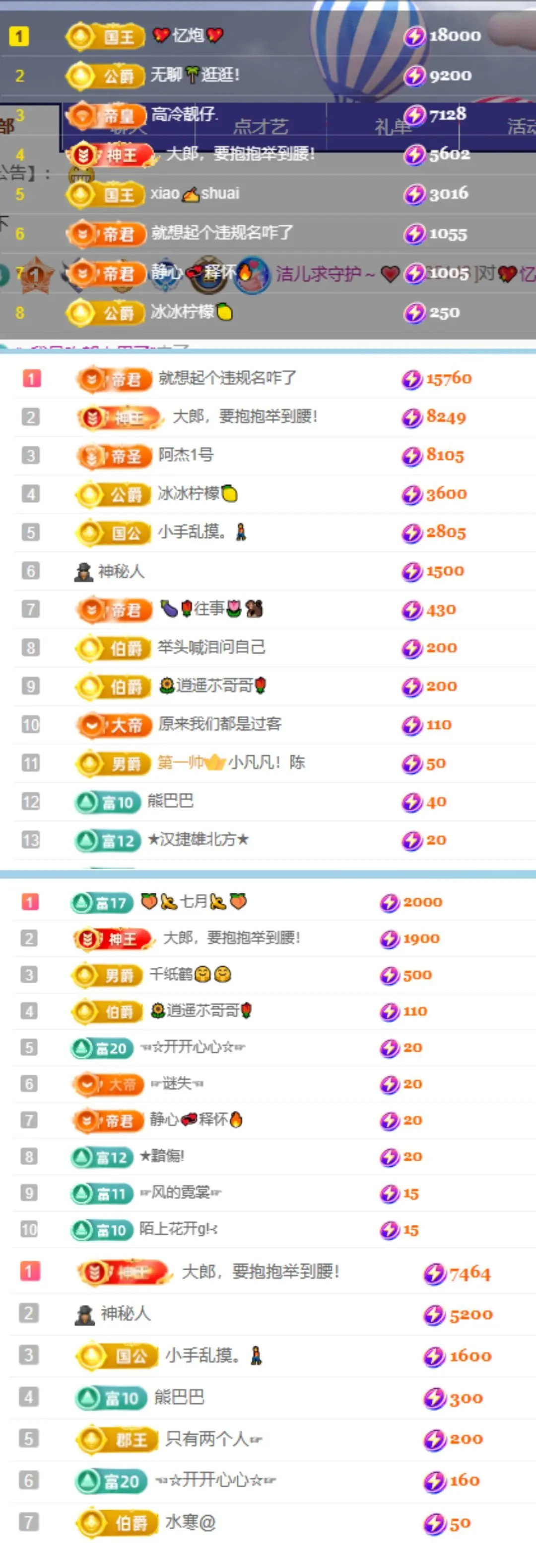新人小熊不凶（暂休）的主播照片