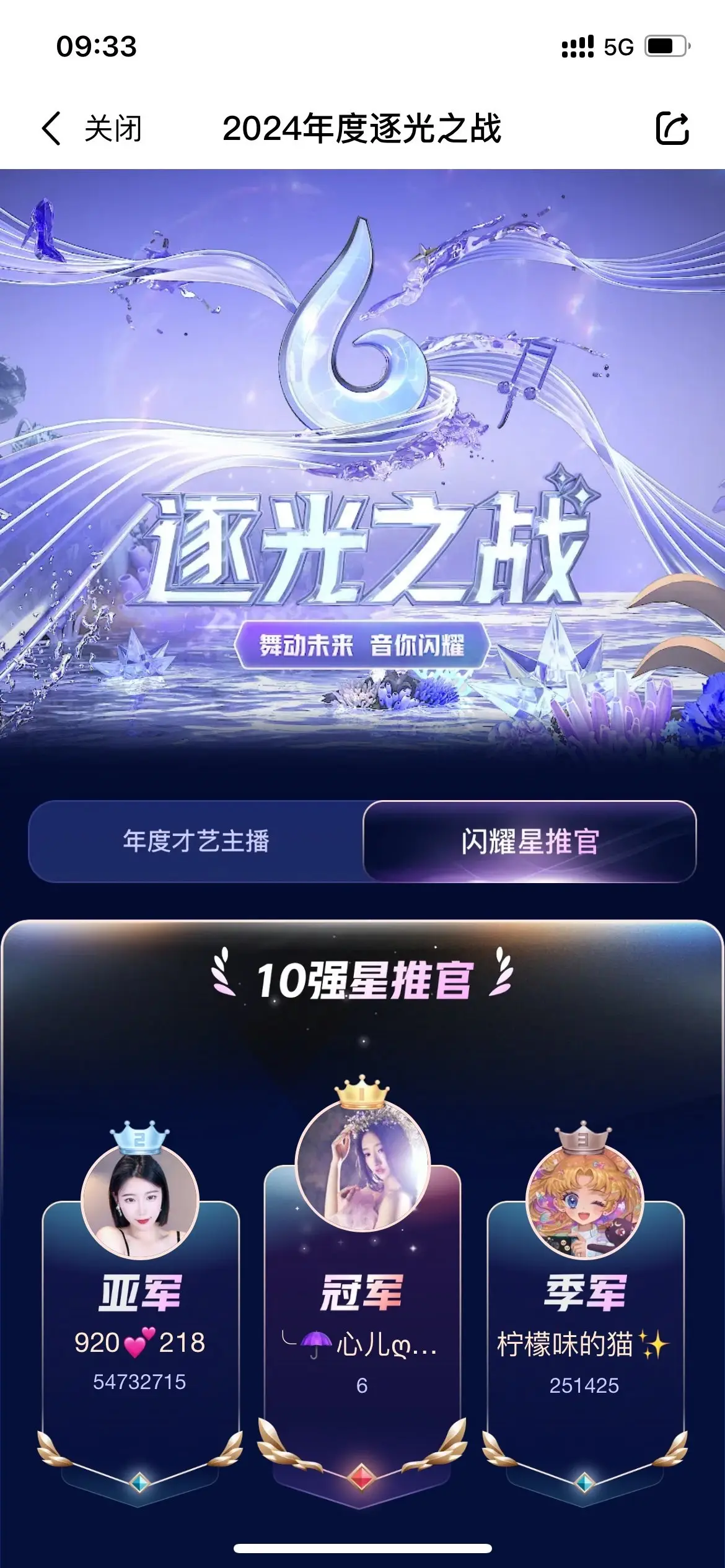 柠檬味的猫✨主播图片