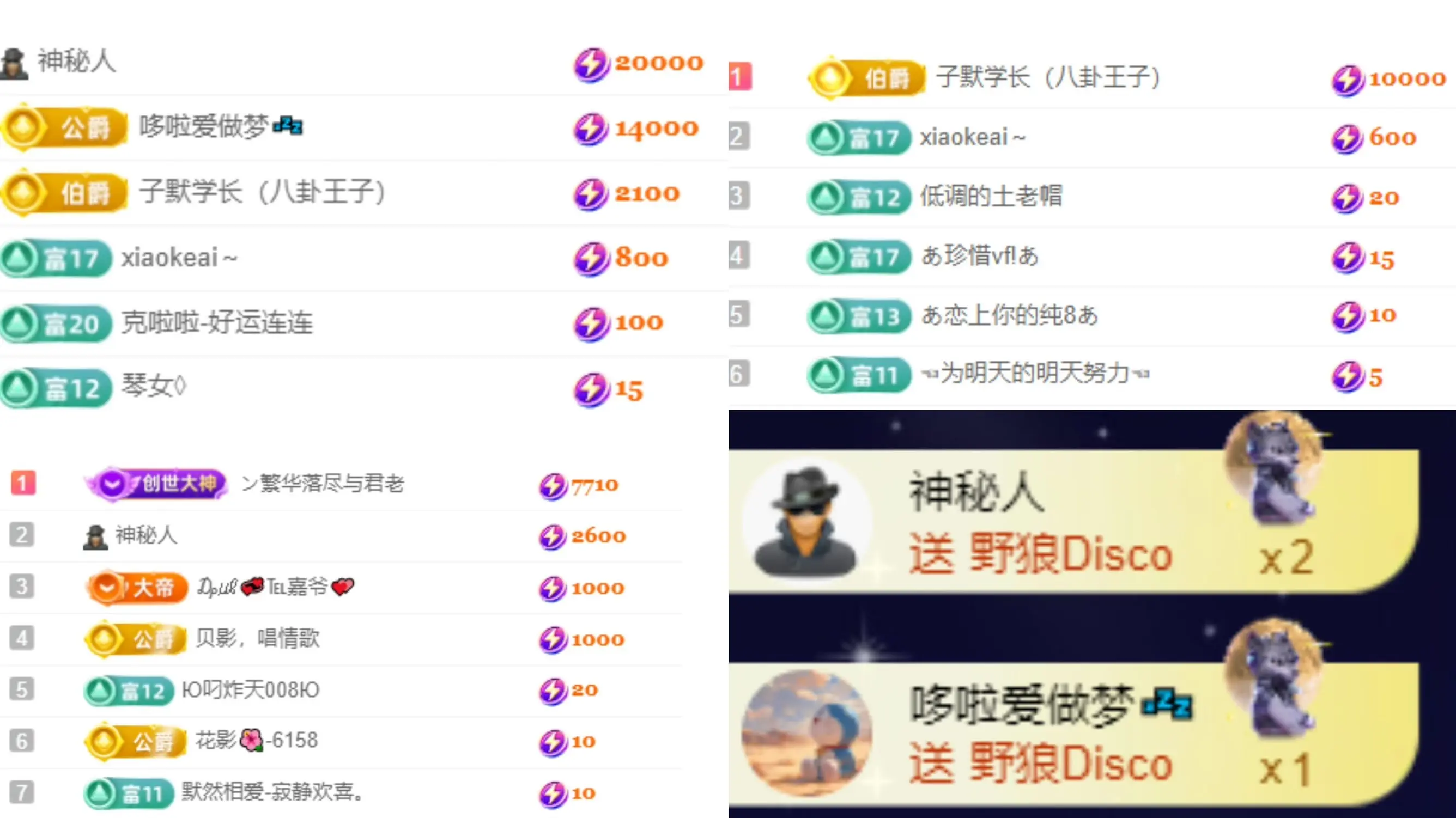哆啦的梦~主播图片