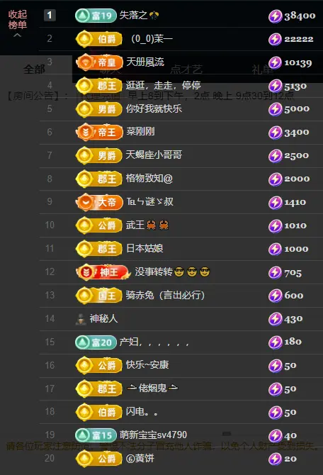 遇见美丽❤求百元榜的主播照片