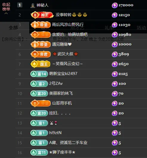 遇见美丽❤求百元榜的主播照片