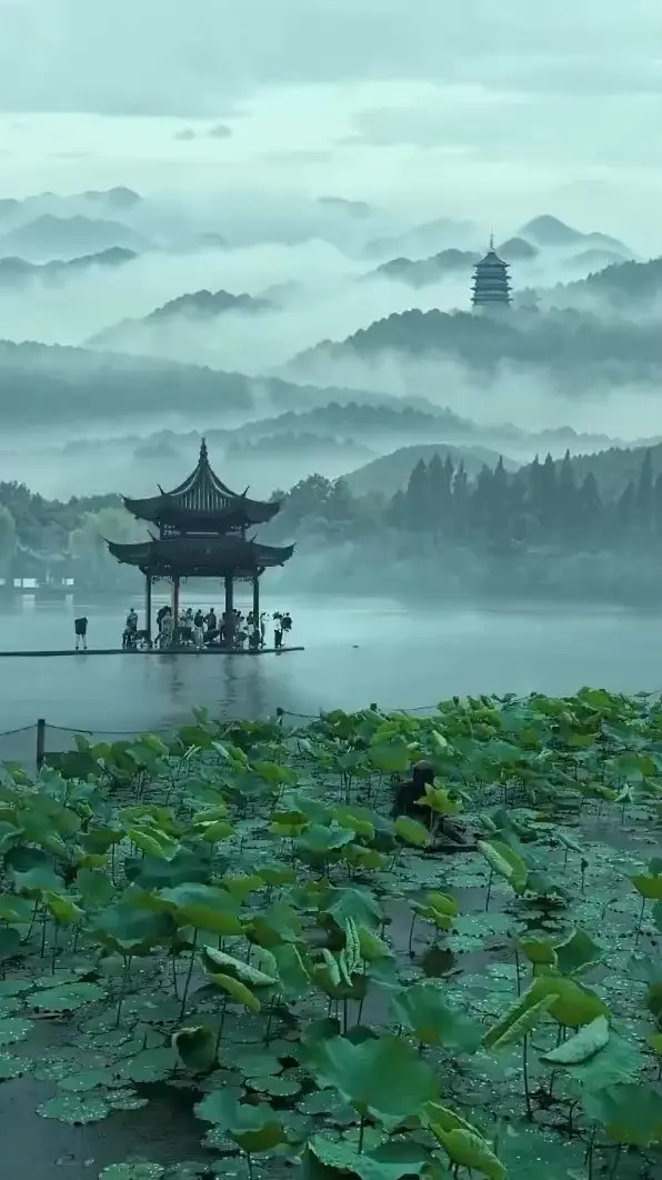 昨天的西湖美景