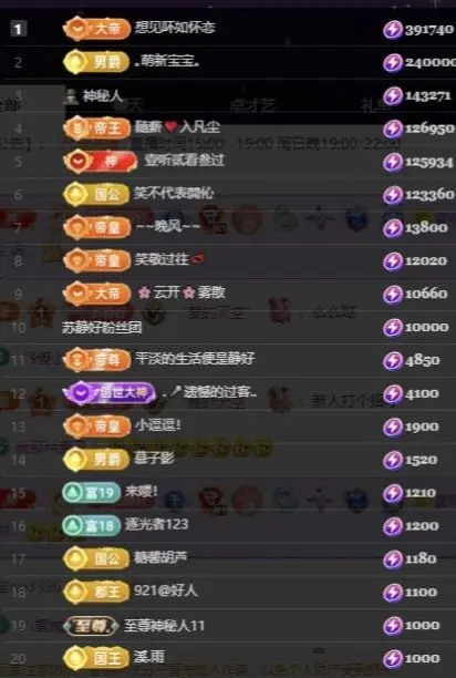 苏静好♬♪的主播照片
