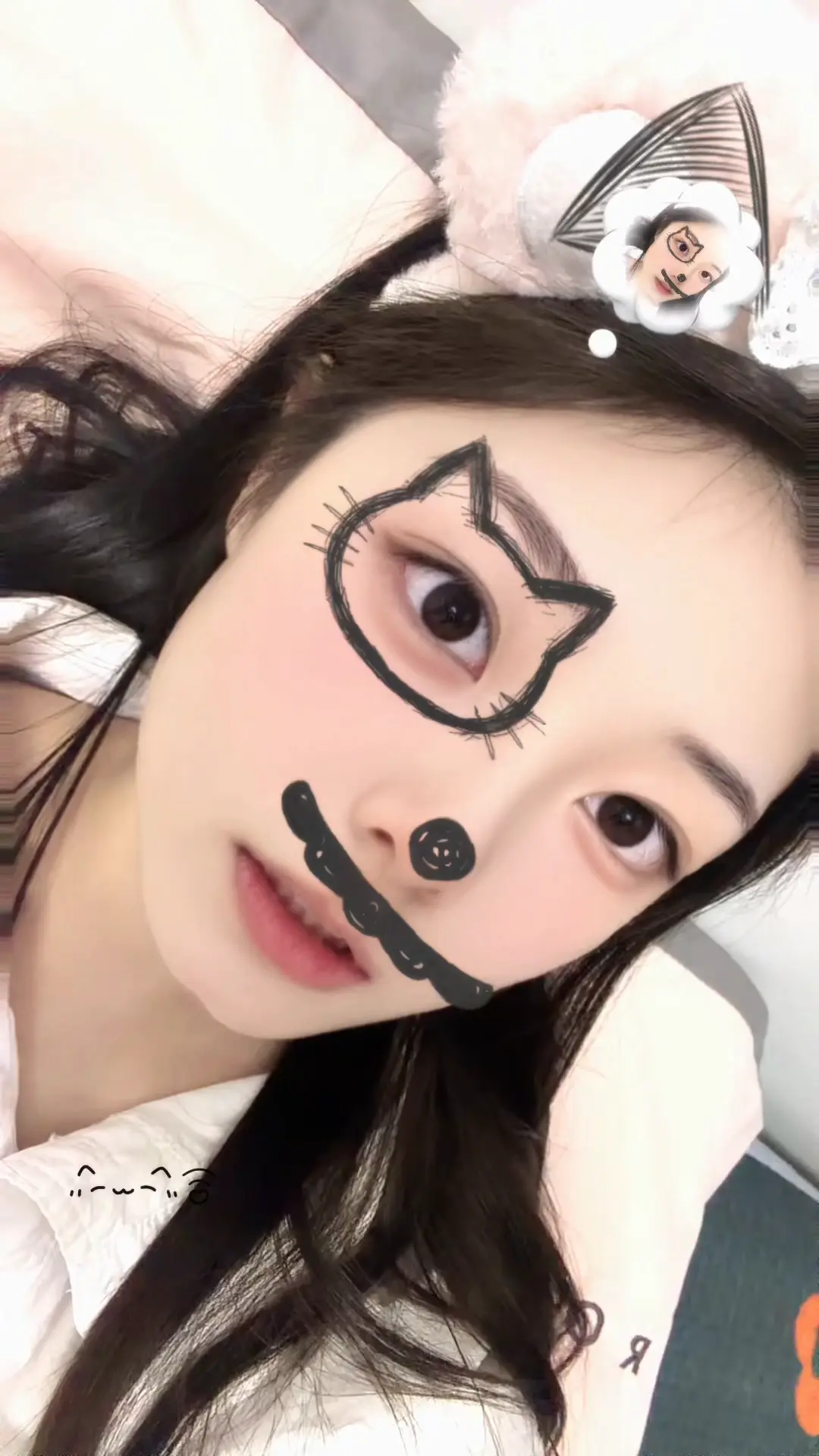 卖个萌～